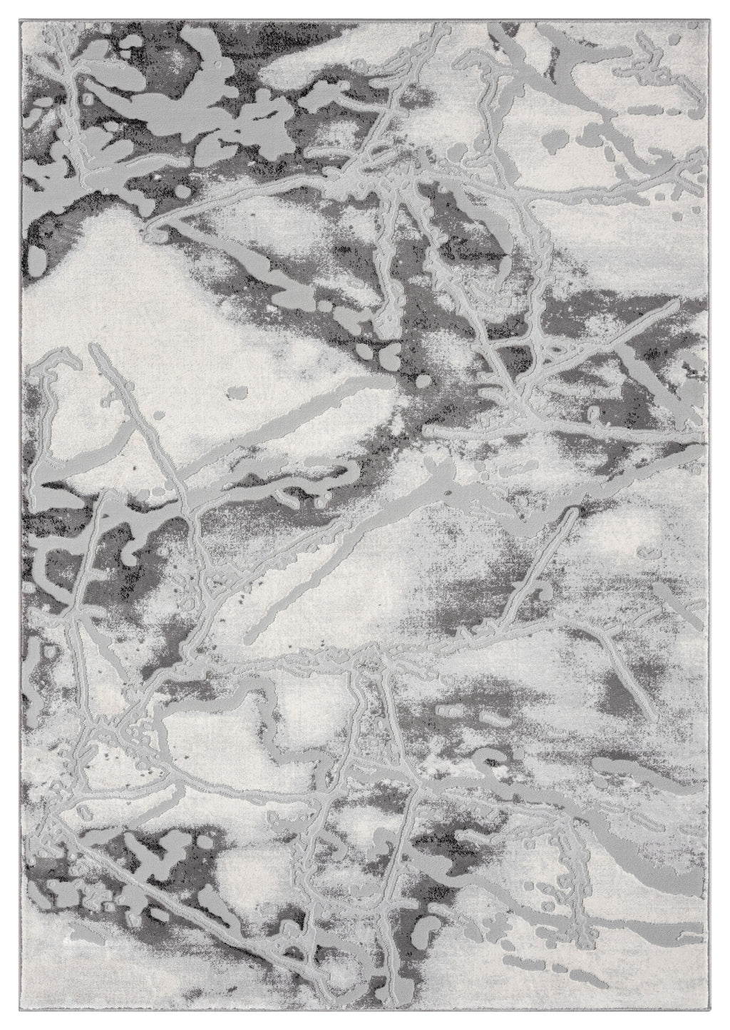 Bianco 185Kb D.Grey/P.Grey Rug