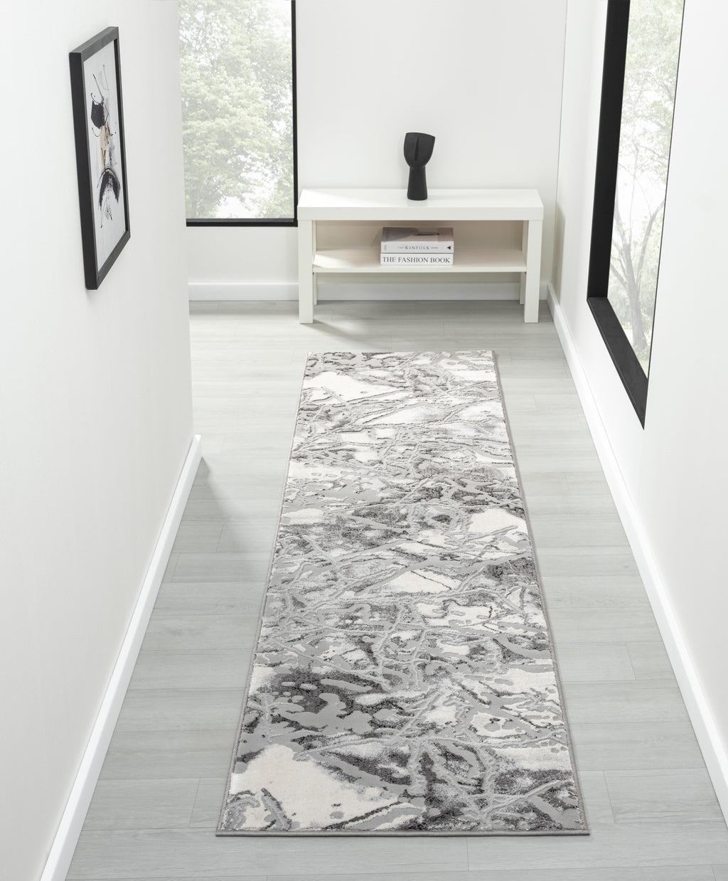 Bianco 185Kb D.Grey/P.Grey Rug