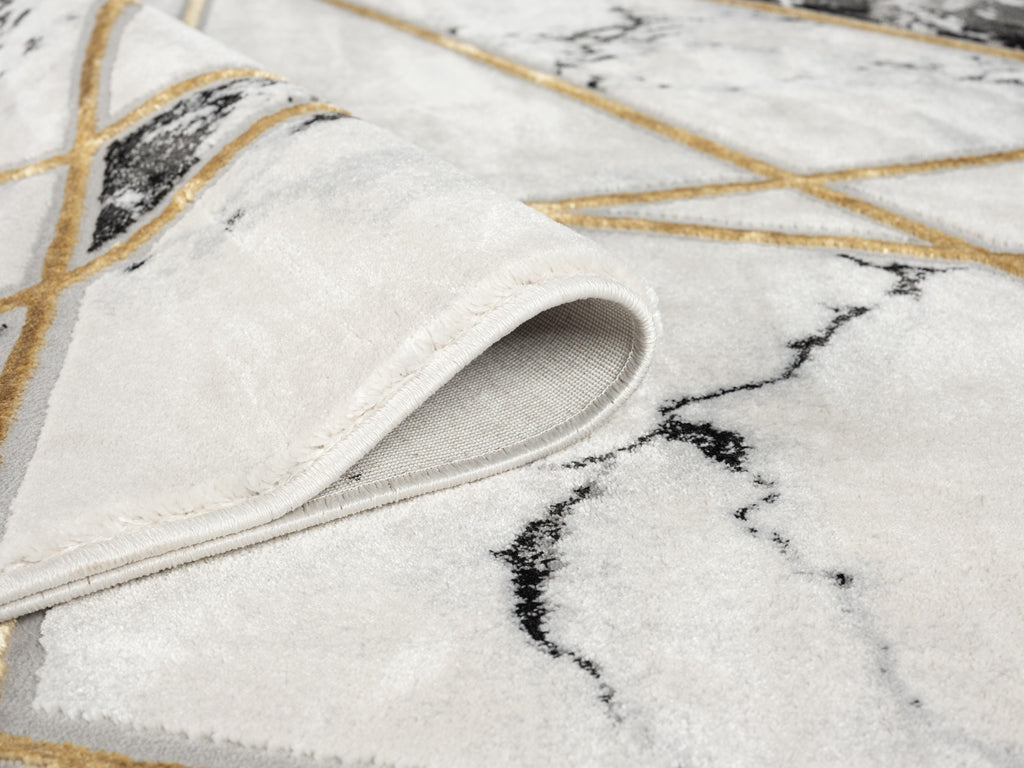 Bianco 185Ma Black/Cream Rug