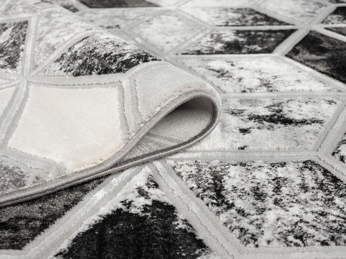 Bianco 207Ia D.Grey/Silver Rug