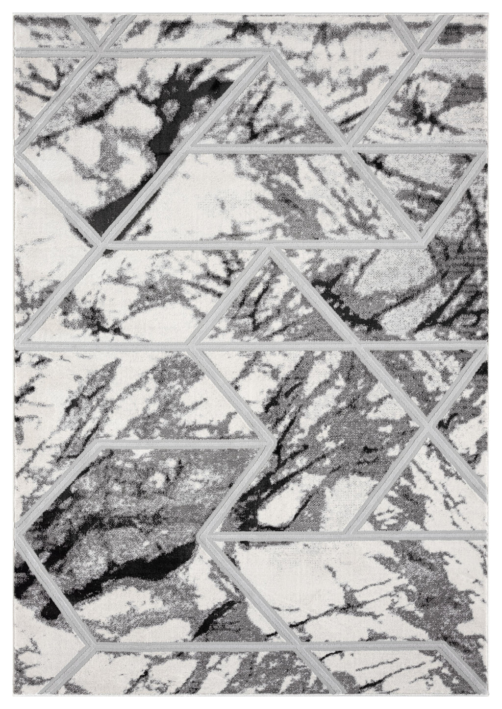 Bianco 224Ra Cream/Silver Rug
