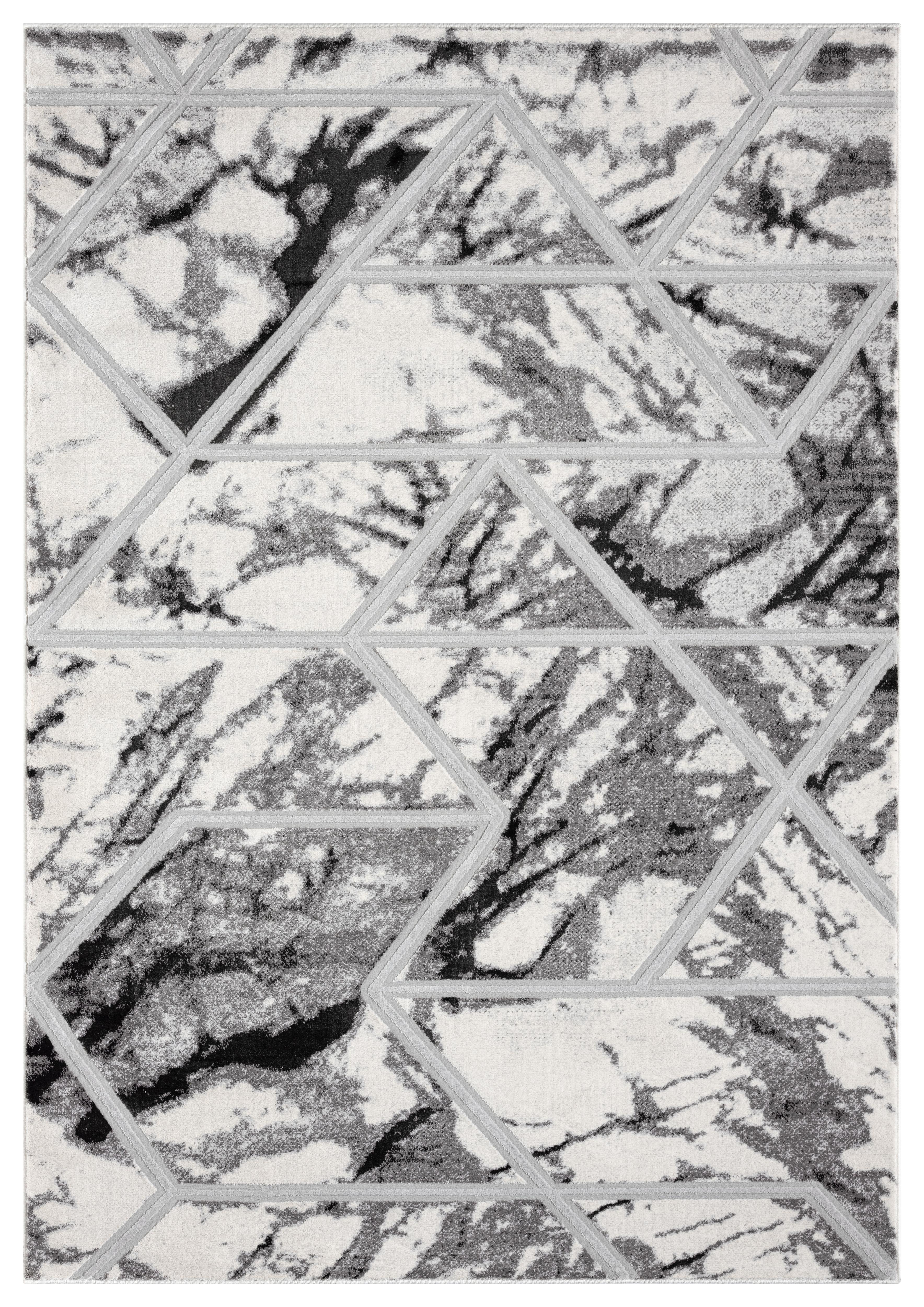 Bianco 224Ra Cream/Silver Rug