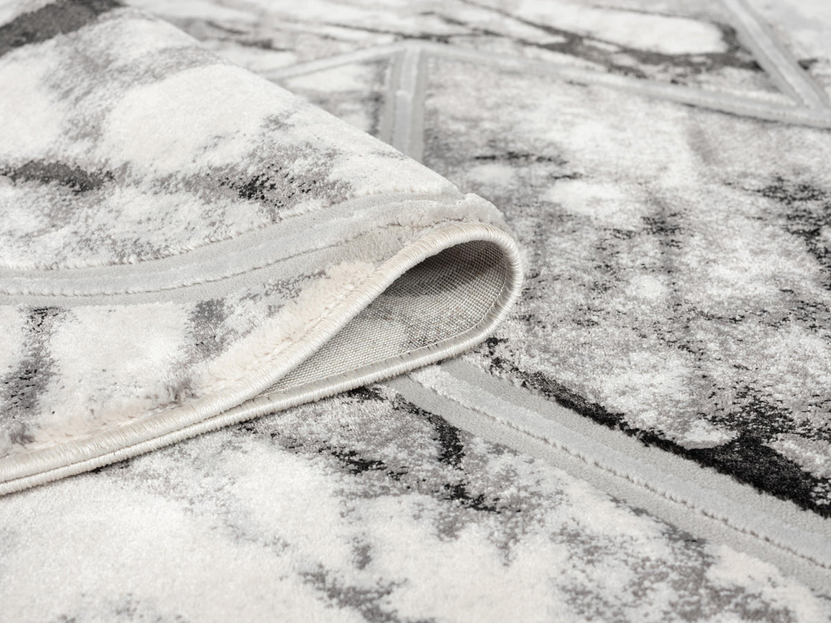 Bianco 224Ra Cream/Silver Rug