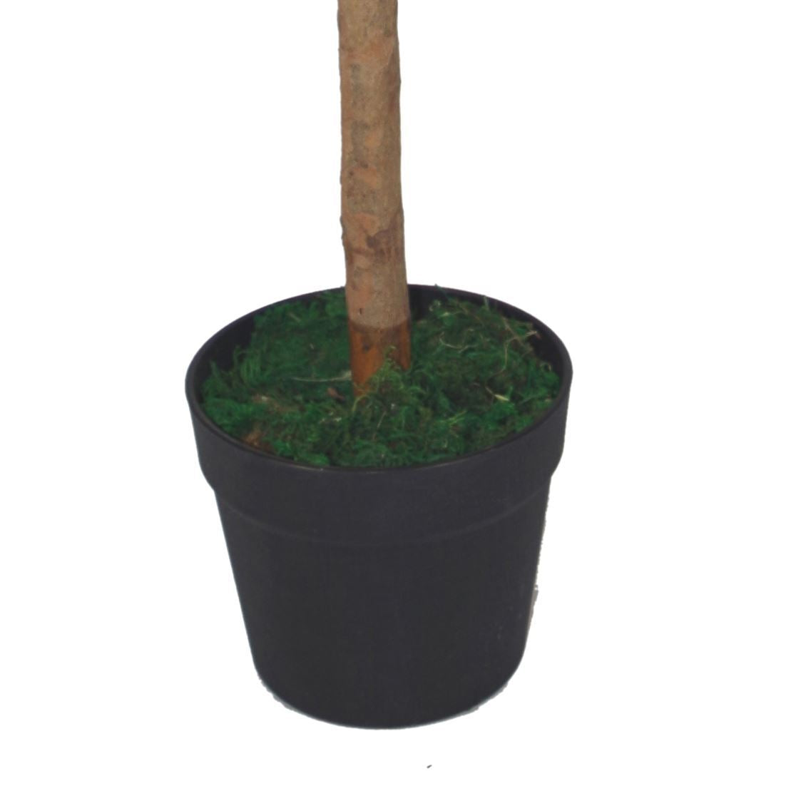120cm UK Pair of Artificial Bay Topiary Ball Trees