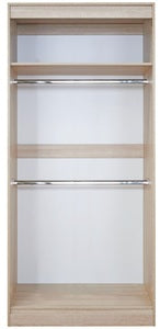 2ft 6in Double Hanging Robe