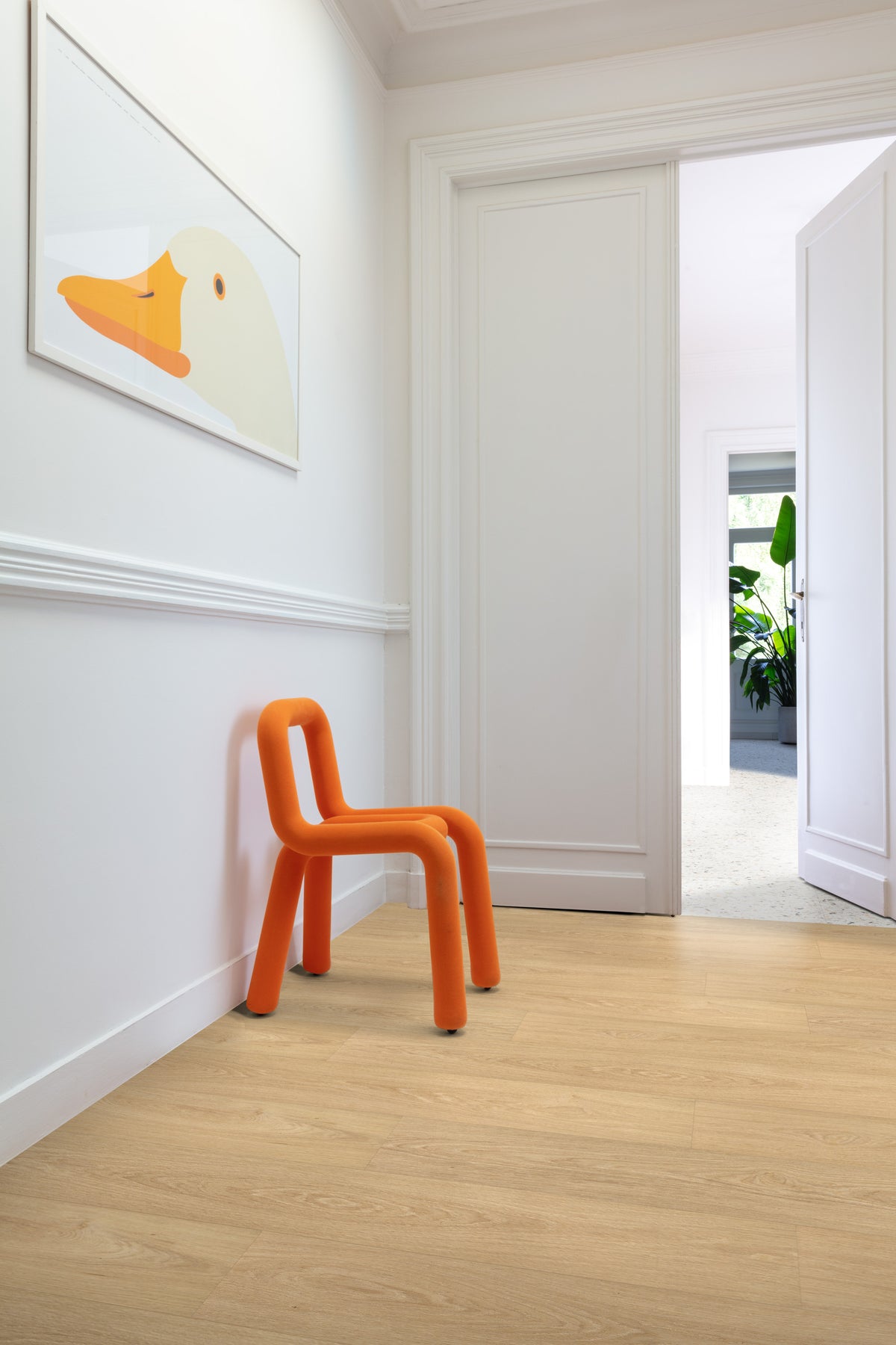 Floorify F001 Paris Tan – Long Plank Click Vinyl
