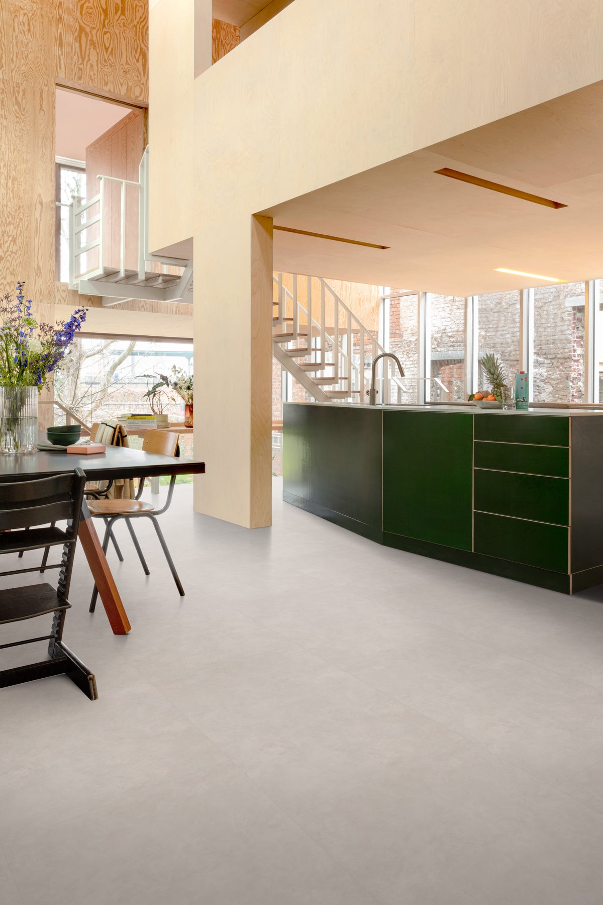 Floorify FG030 Pebble Beach – Large Tile Gluedown Vinyl