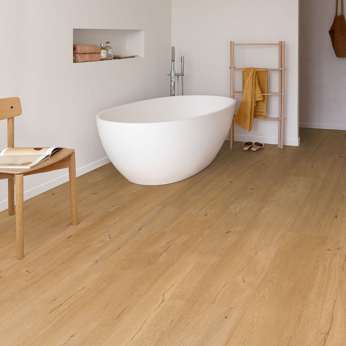 Floorify F095 Frangipane – XL Plank Click Vinyl