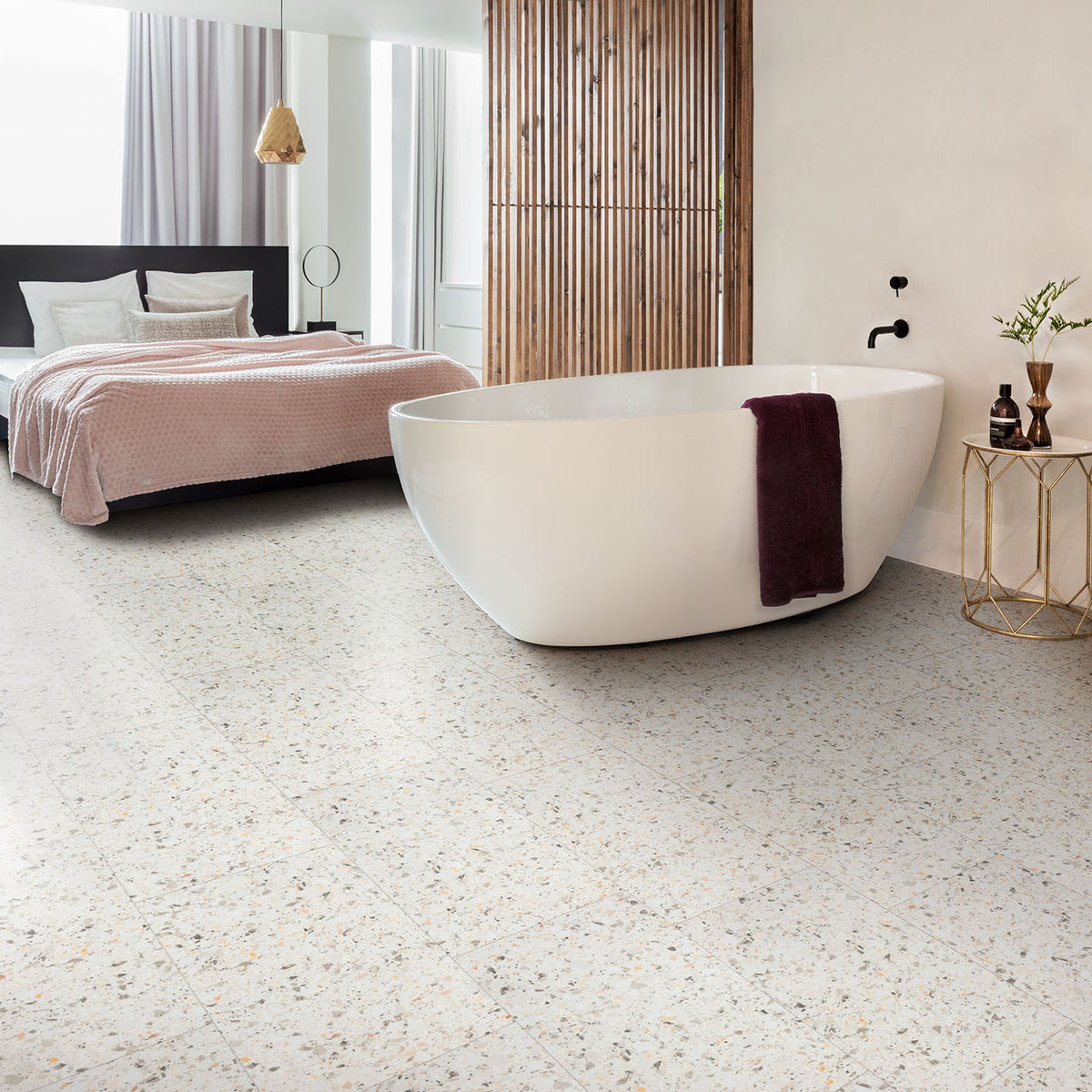 Floorify F523 Verona – Small Tile Click Vinyl