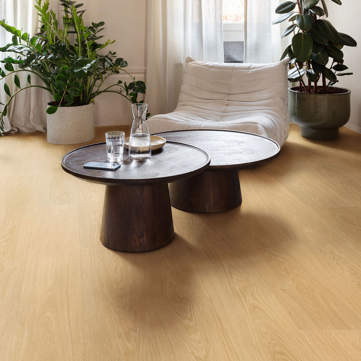 Floorify F002 Butter Crisps – Long Plank Click Vinyl