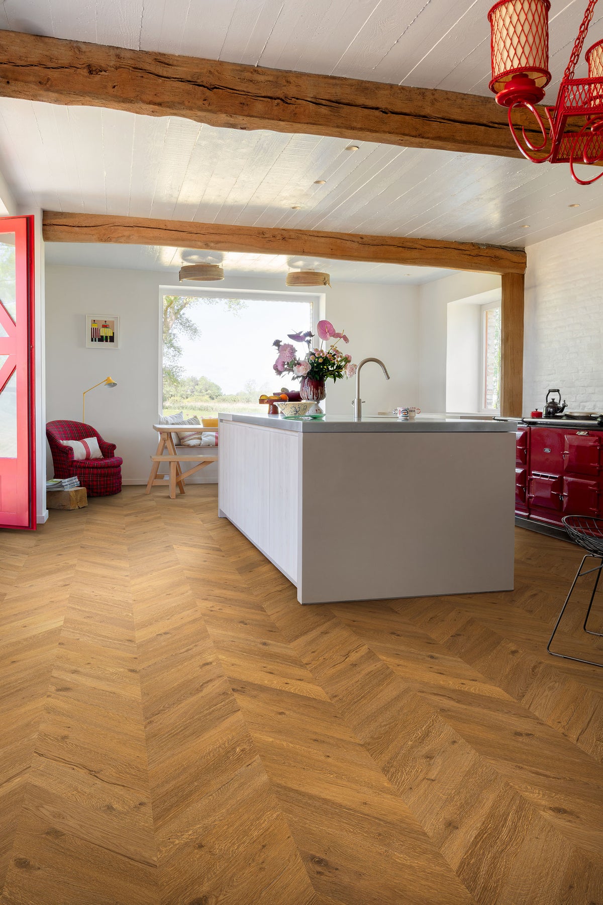 Floorify F733 Oscar – Chevron Click Vinyl
