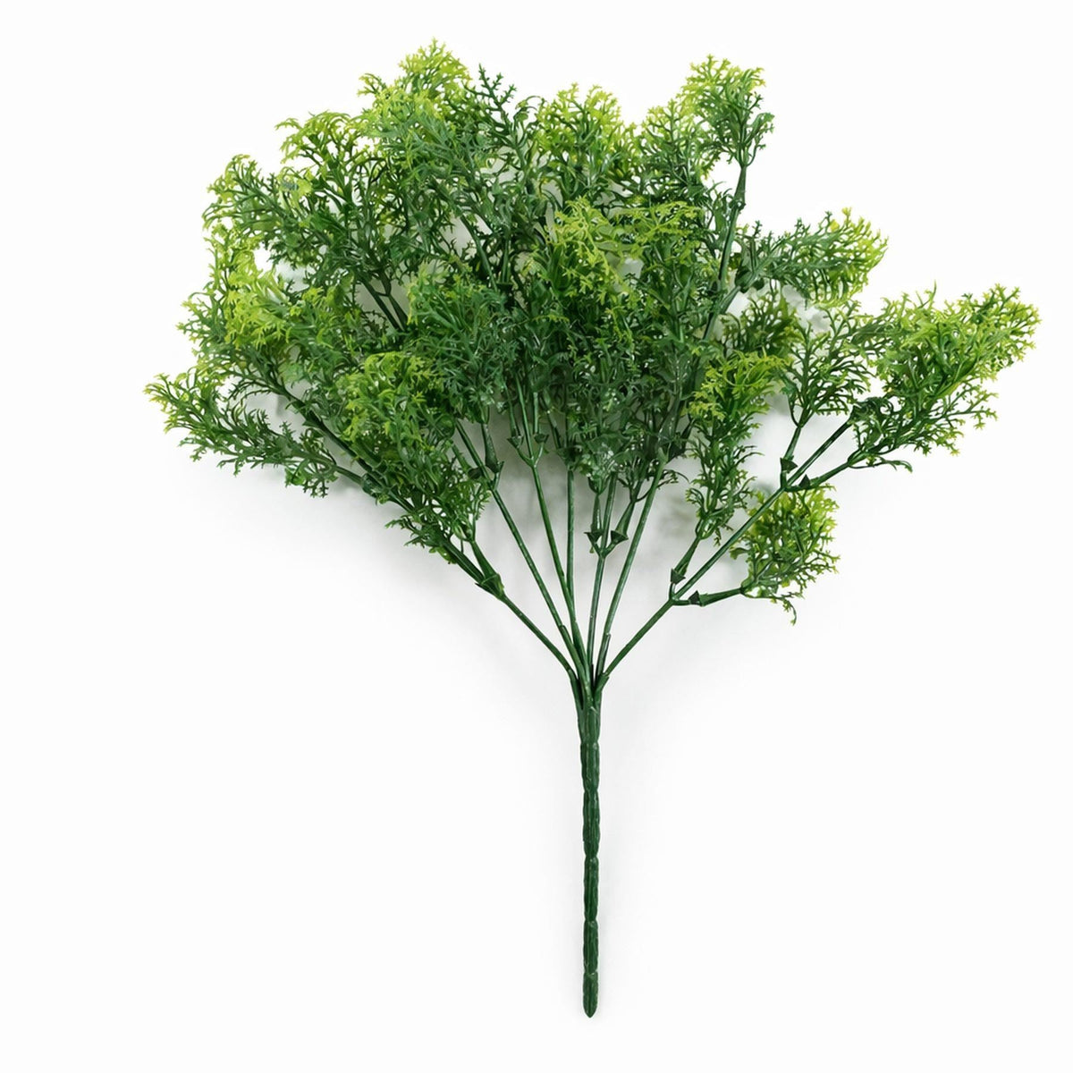 Pack of 6 x 32cm Artificial Fern Foliage Spray Stem Faux Green Decorative Fillers