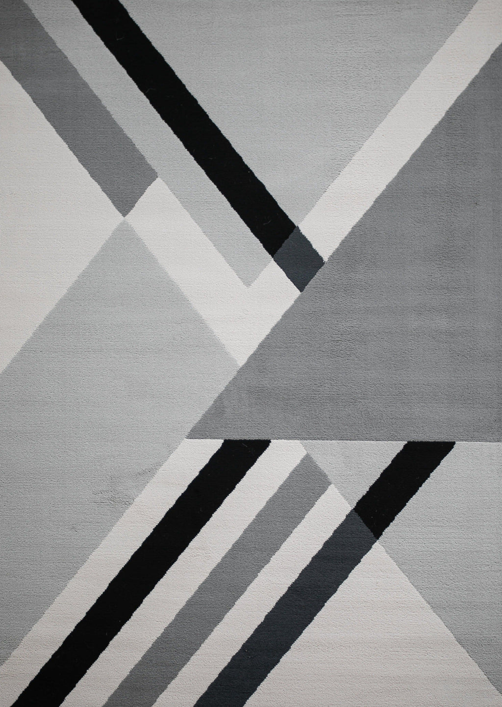 Balletto 186B Grey/Black Rug