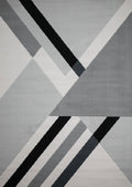 Balletto 186B Grey/Black Rug
