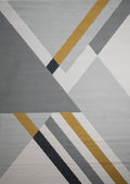 Balletto 186B Grey/Ochre Rug