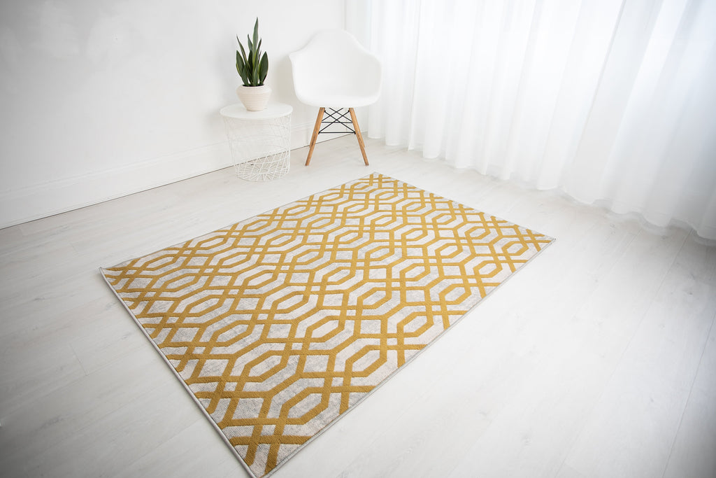Balletto 18Fa Beige/Ochre Rug