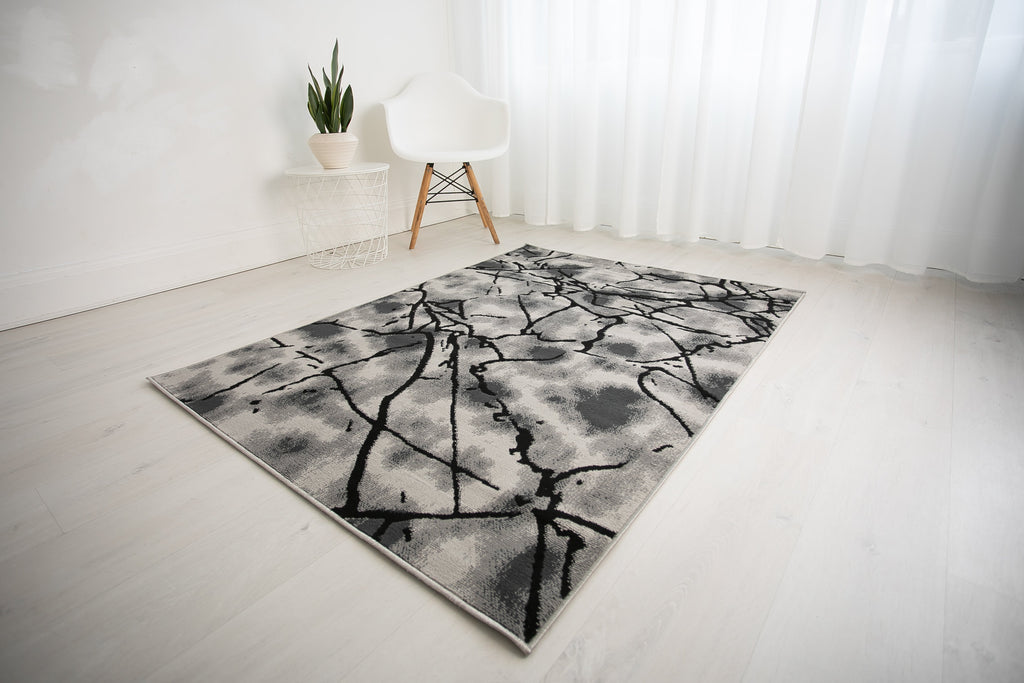 Balletto 19Na Beige/Black Rug