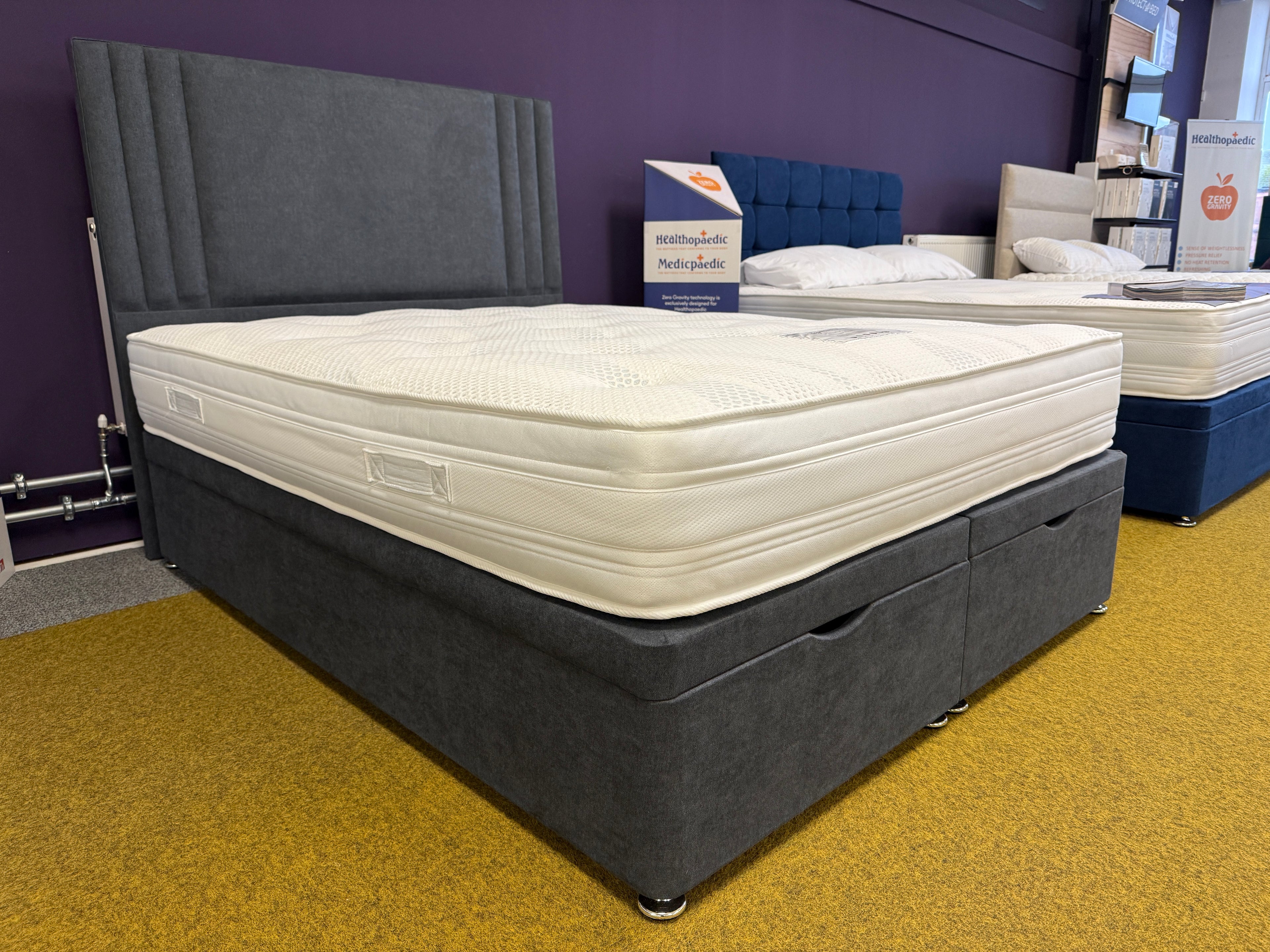 Titan 2 Drawers Divan Set & 24" HB Package Deal