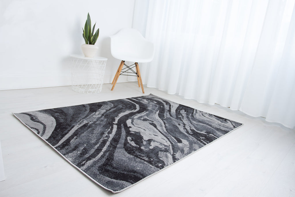 Balletto 21Ea Black/Anthra Rug
