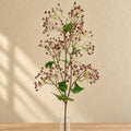 86cm Artificial Dusky Pink Daphne Berry Spray