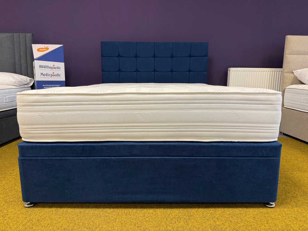 Clyde 1000 Ottoman Storage Divan Set & 24" Headboard Package Deal