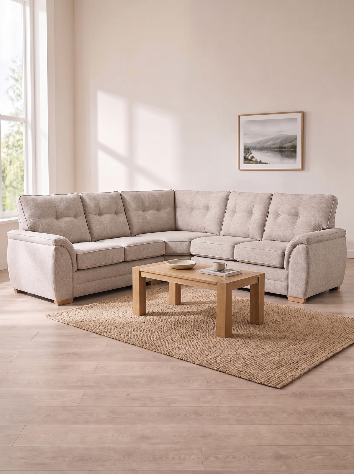 Bella 2 Corner 2 / 3 Corner 1 Sofa – in a living room
