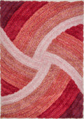 3D Shaggy Blush Rug