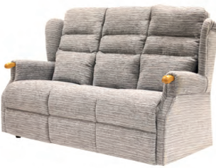 Petite 3 Seater Sofa Style Upholstered