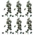 6 x 120cm Artificial Hanging Trailing Plant Alocasia Dragon Scale Dark