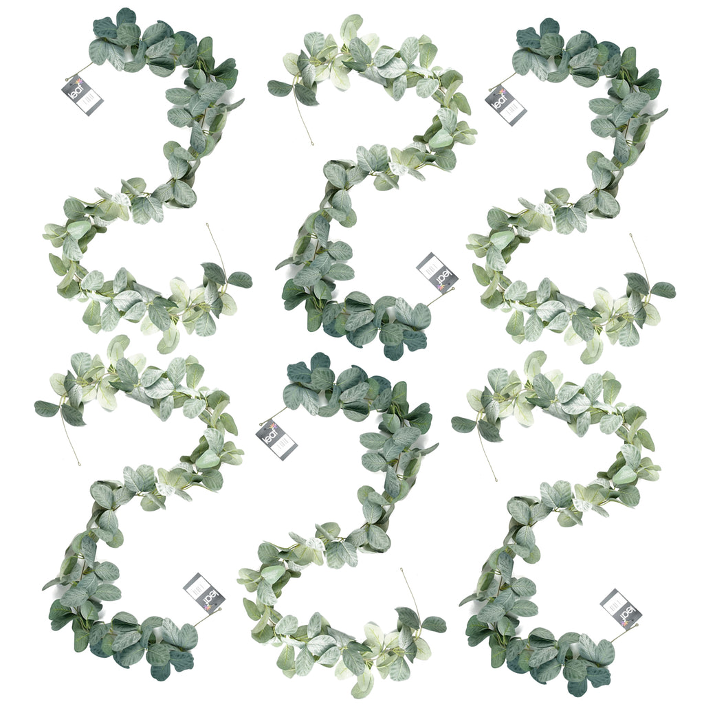 6 x 150cm Artificial Hanging Trailing Evergreen Plant