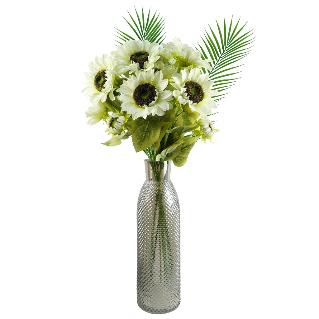 Pack of 6 x 100cm Realistic Artificial Palm Leaf