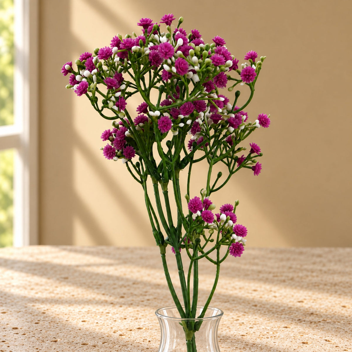 55cm Gypsophila Pink Stem