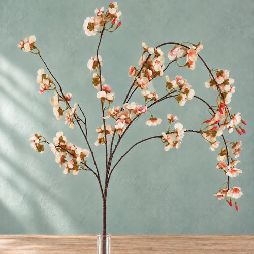 110cm Natural Pink Trailing Cherry Stem Artificial