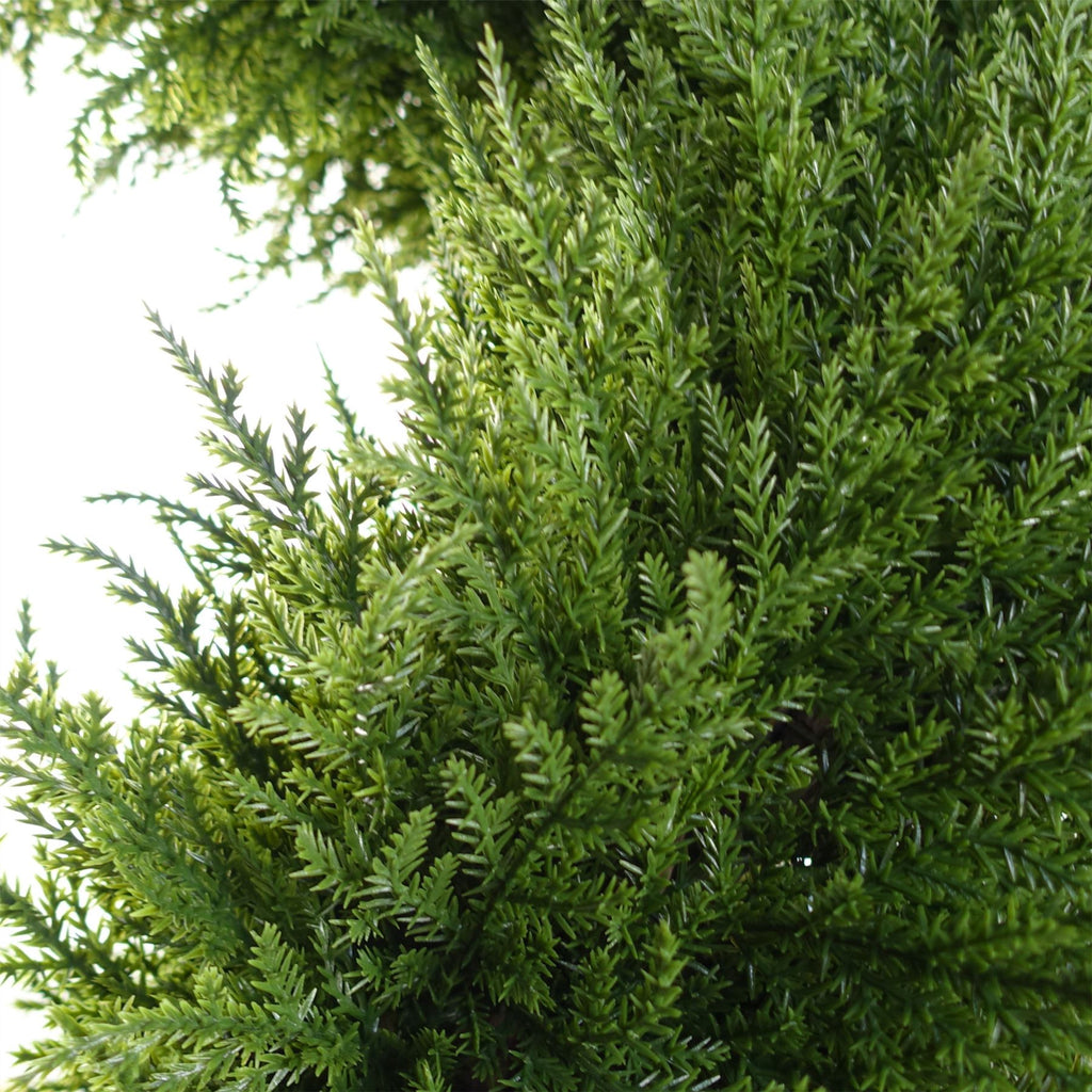 Pair of 120cm Premium Artificial Cypress Sprial Topiary