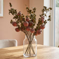 Pack of 6 x 75cm Artificial Pomegranate Stem Artificial styled in a room