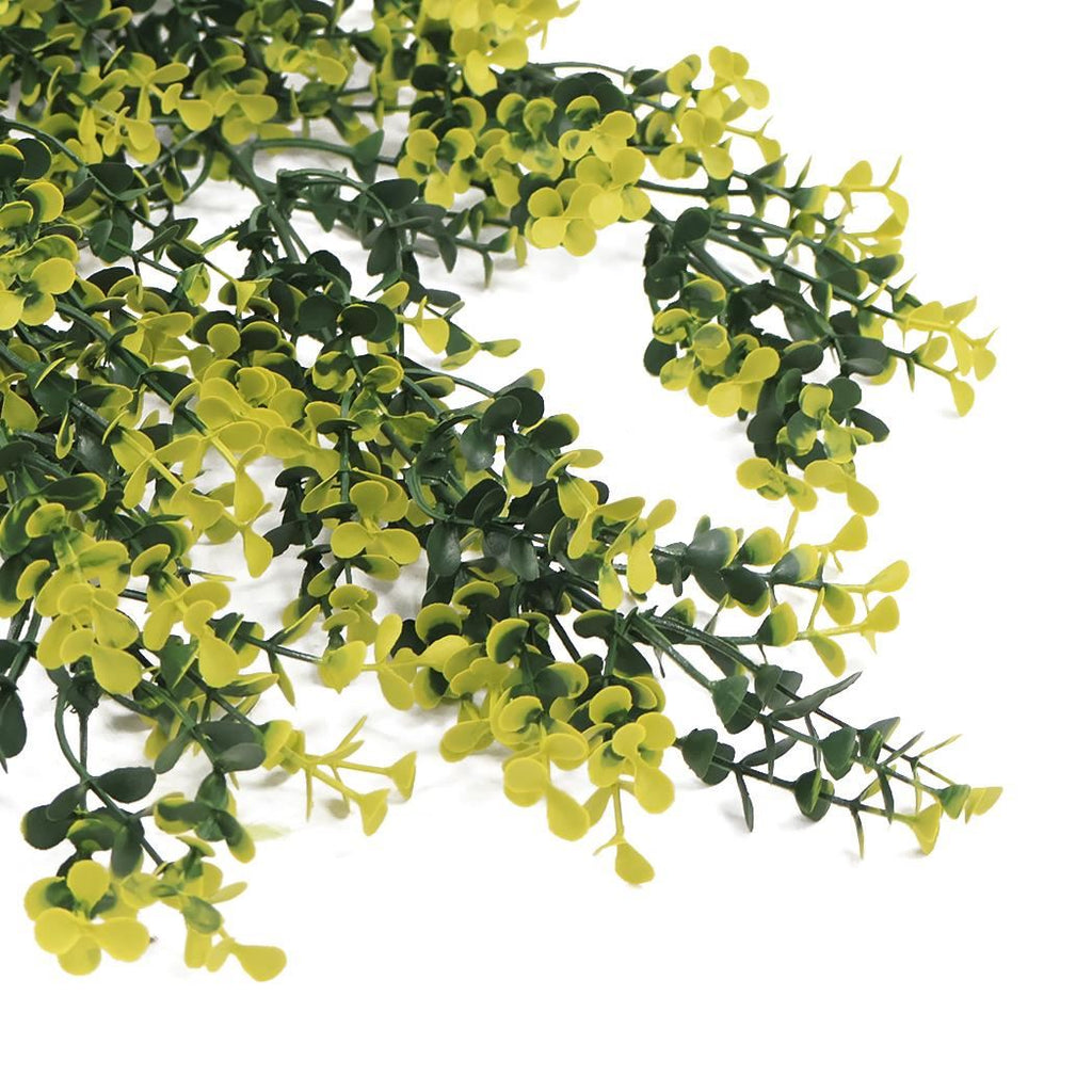 Pack of 6 x Hanging UV and Fire Resistant Artificial Variegated Plant 76cm