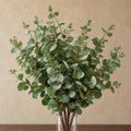 Pack of 6 x 100cm Artificial Eucalyptus Foliage styled in a room