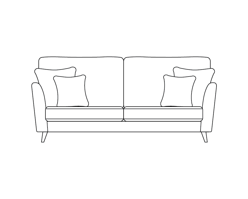 Eva 2 Seater dimensions