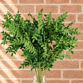 Pack of 6 x 100cm Artificial Fern Foliage Stem styled in a room