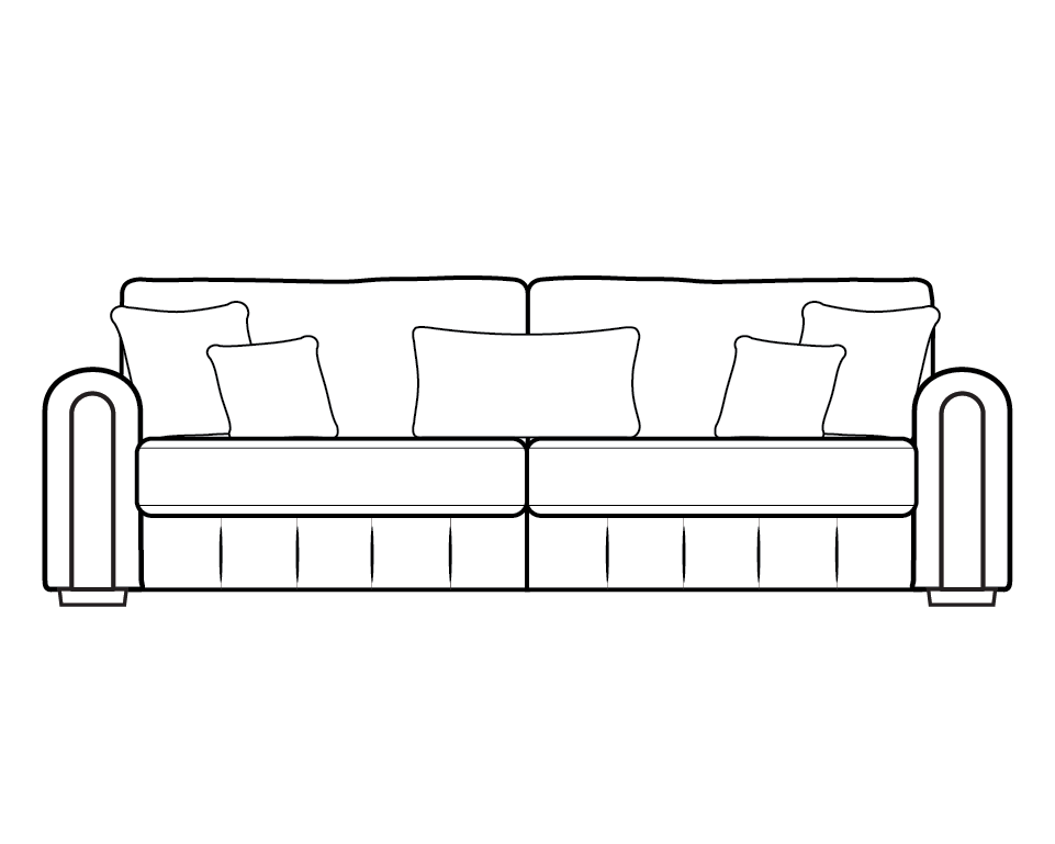 Matthew Grande Sofa dimensions