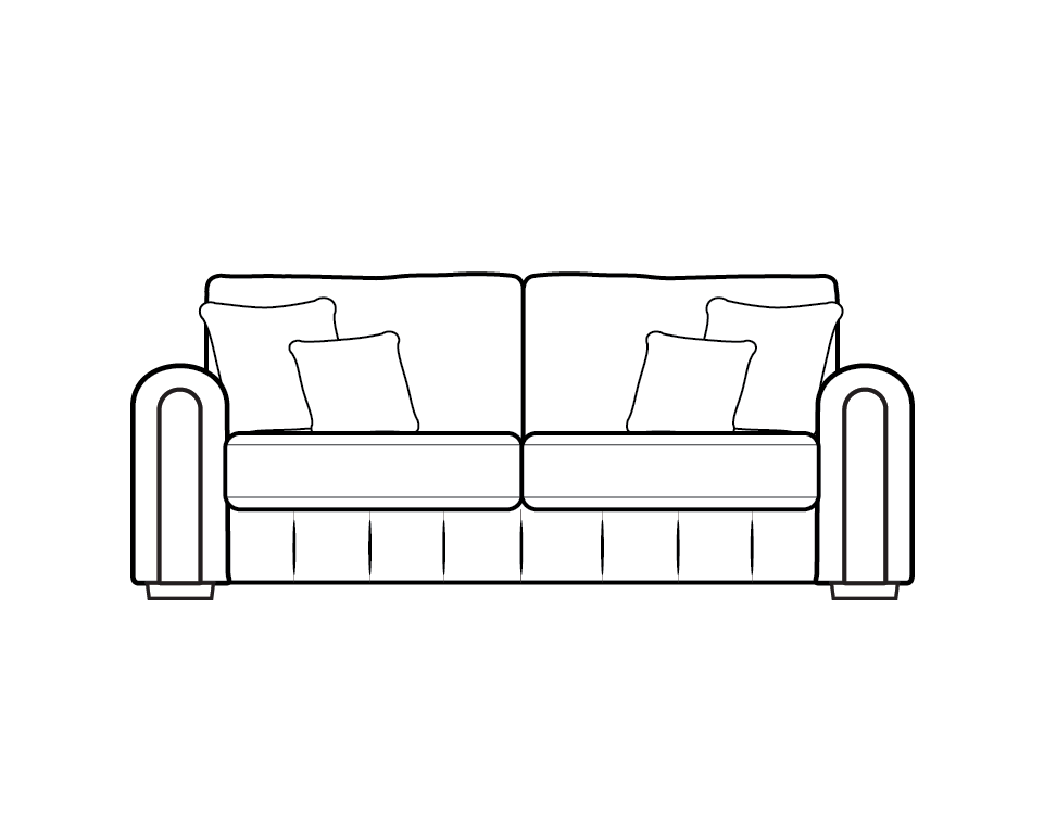 Matthew 2 Seater dimensions