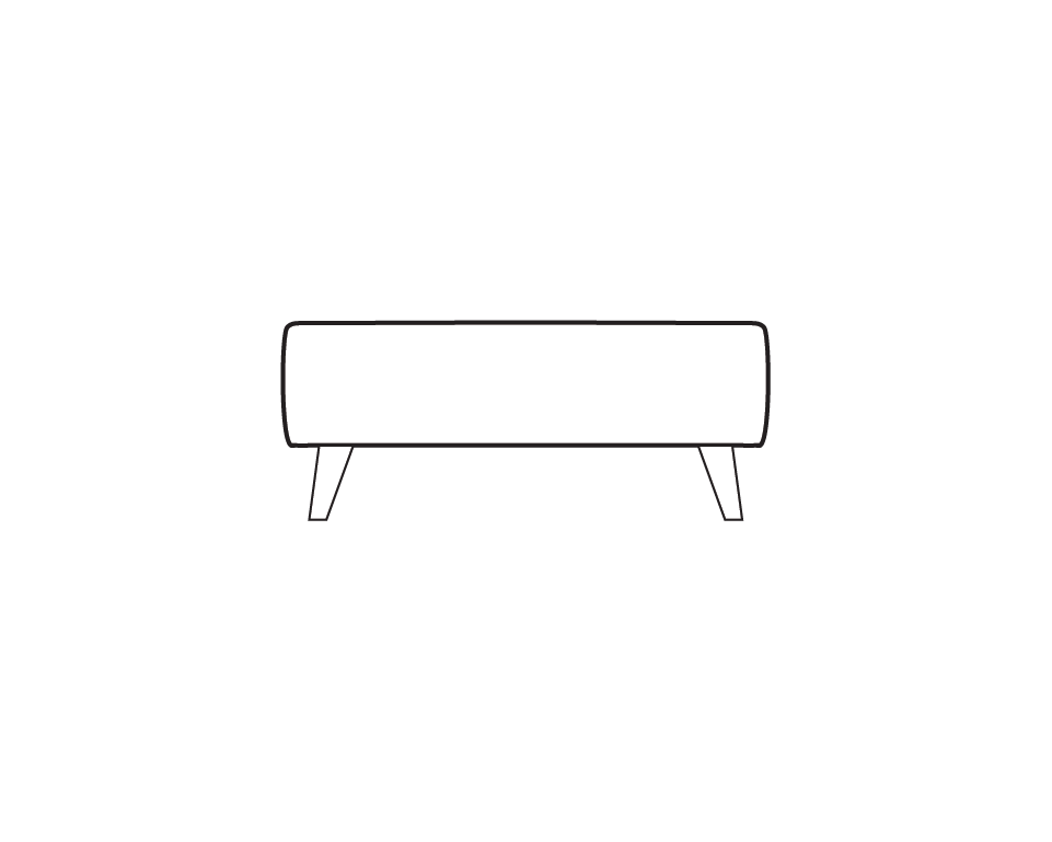 Matthew Footstool dimensions