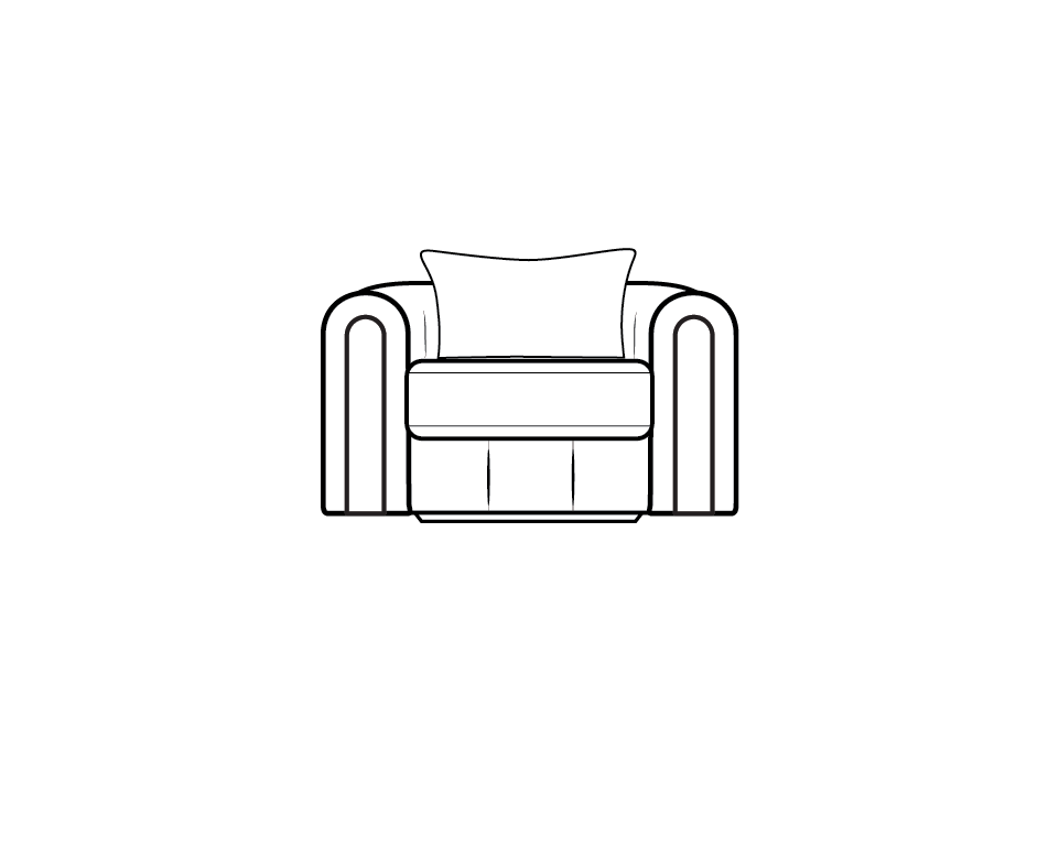 Matthew Swivel Chair dimensions