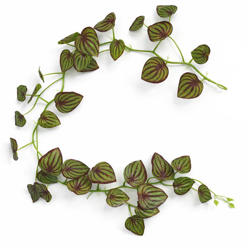 160cm Artificial Watermelon Peperomia Leaf Garland Hanging Decoration