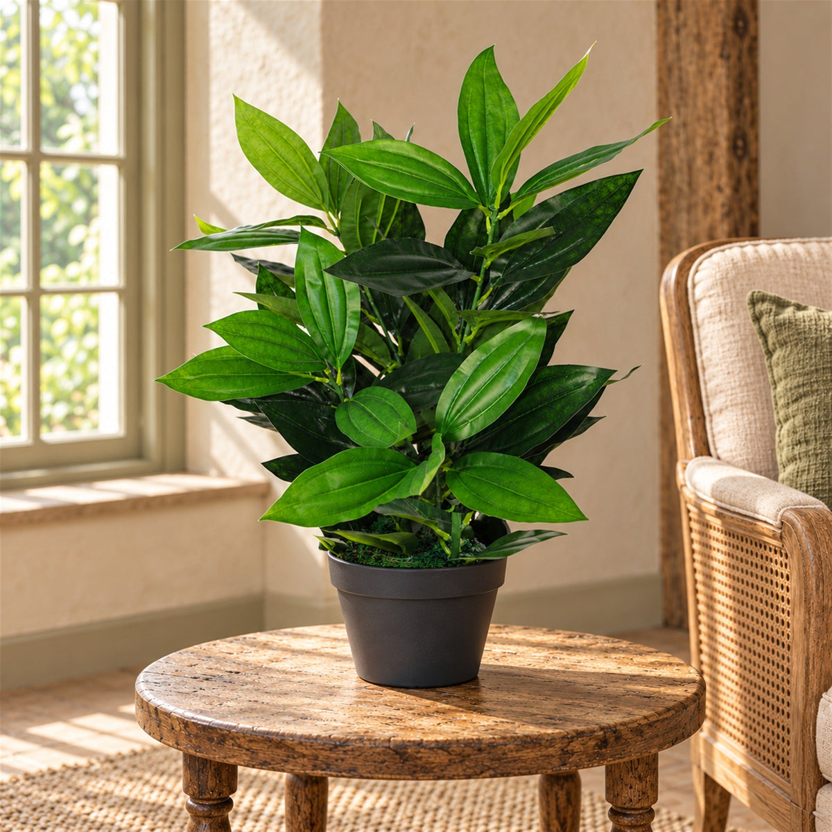 70cm Large Bushy Artificial Evergreen House Plant