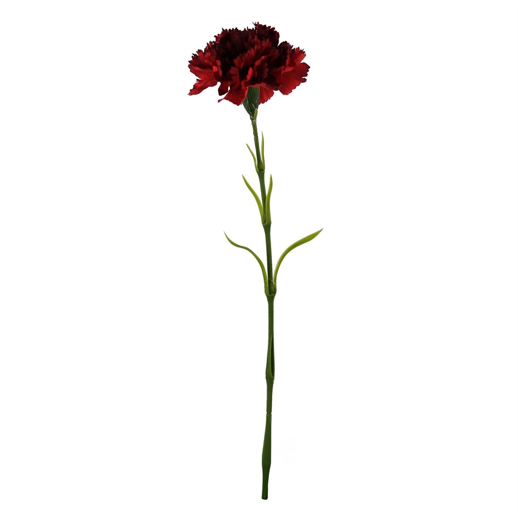 Pack of 6 x 57cm Red Carnation Artificial Flowers