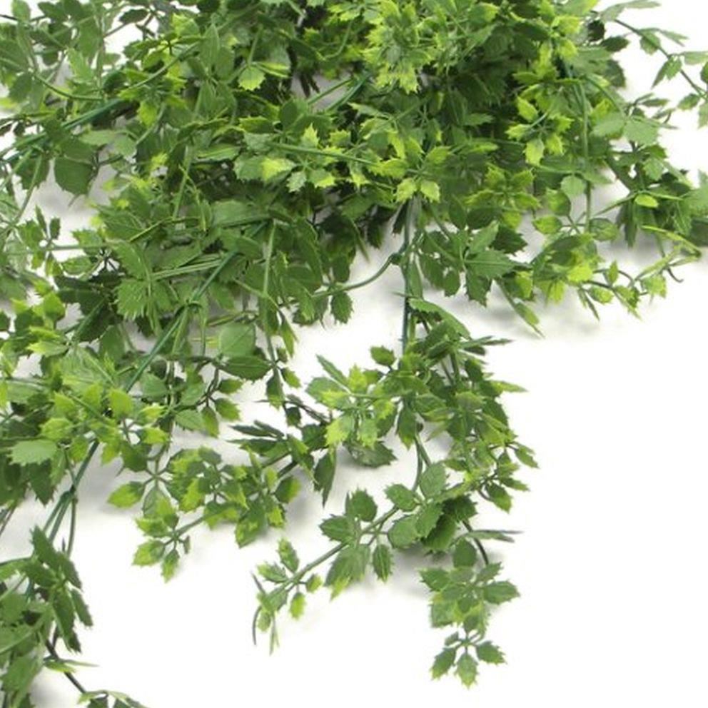 Pack of 6 x Hanging UV and Fire Resistant Artificial Forest Foliage Plant 81cm