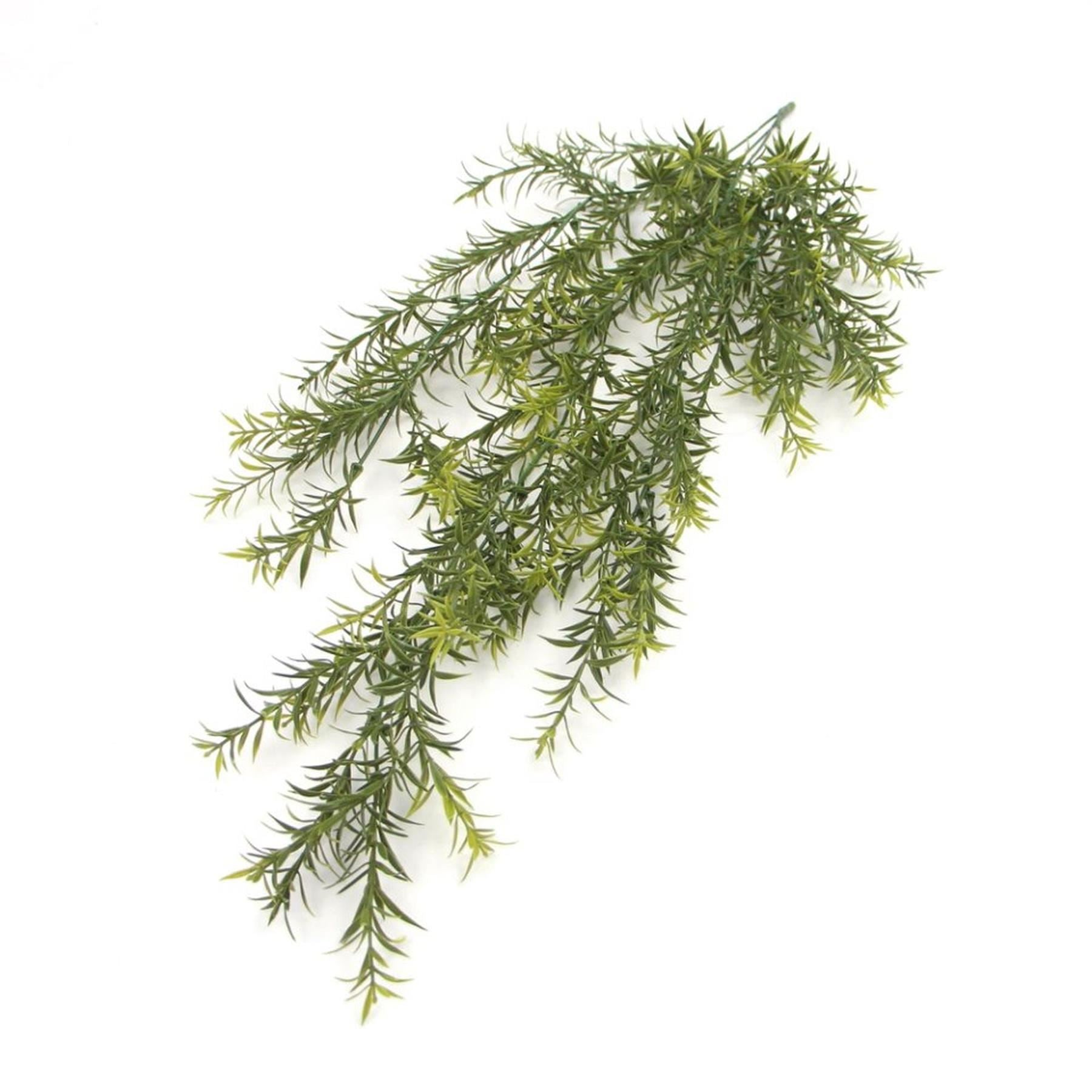 Pack of 6 x Hanging UV and Fire Resistant Artificial Spider Fern Plant 78cm