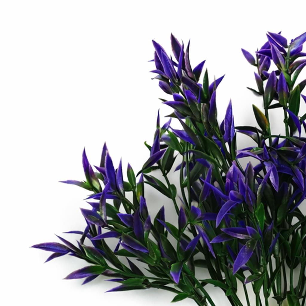 34cm Artificial Lavender Stem Plant – Faux Floral Filler