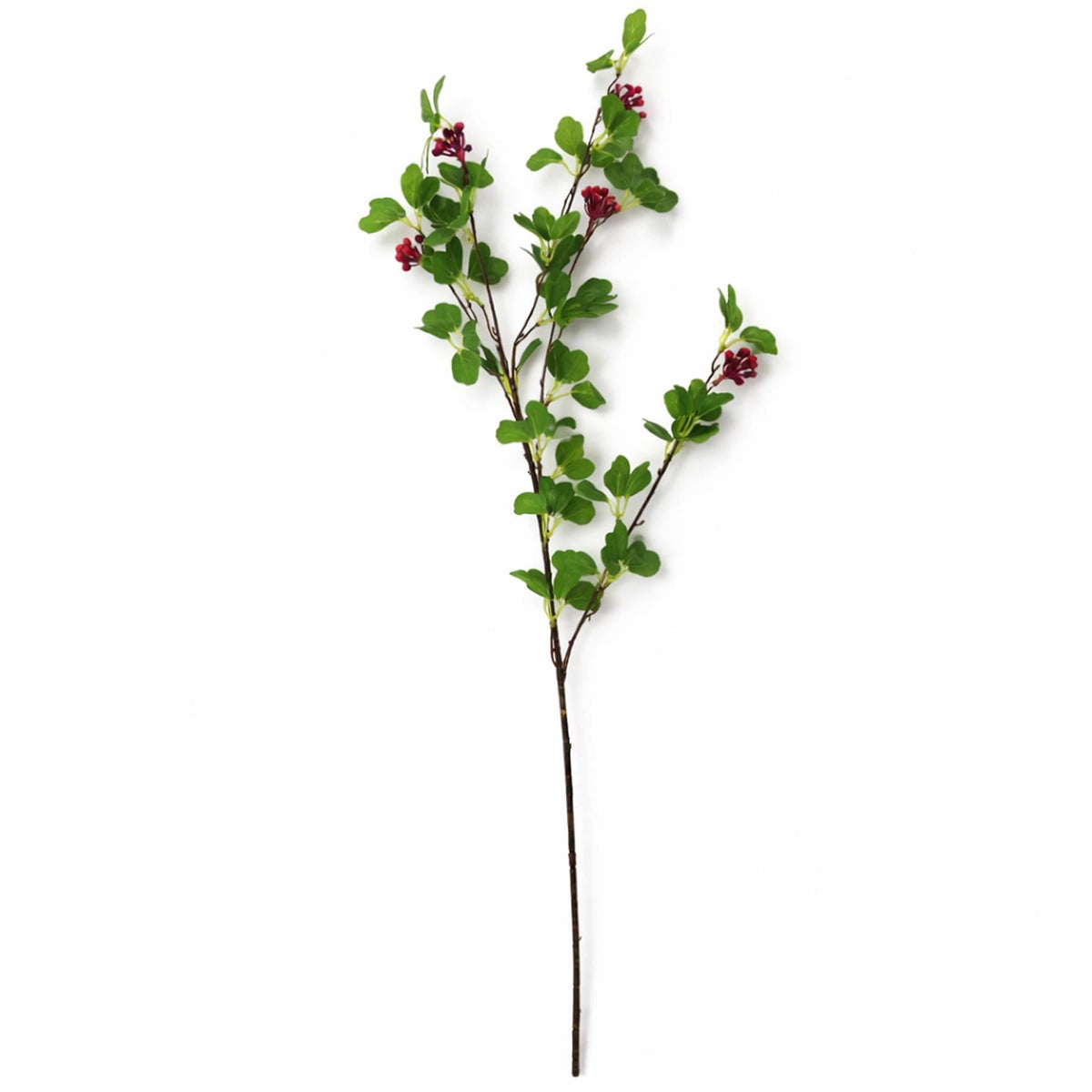 Pack of 6 x 90cm Artificial Berry Foliage Spray Stem